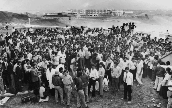  | Protests at the University of Durban Westville Campus May 1972 Source Van Niekerk Collection No 1152518 University of KwaZulu Natal Special Collections Gandhi Luthuli Documentation Centre | MR Online